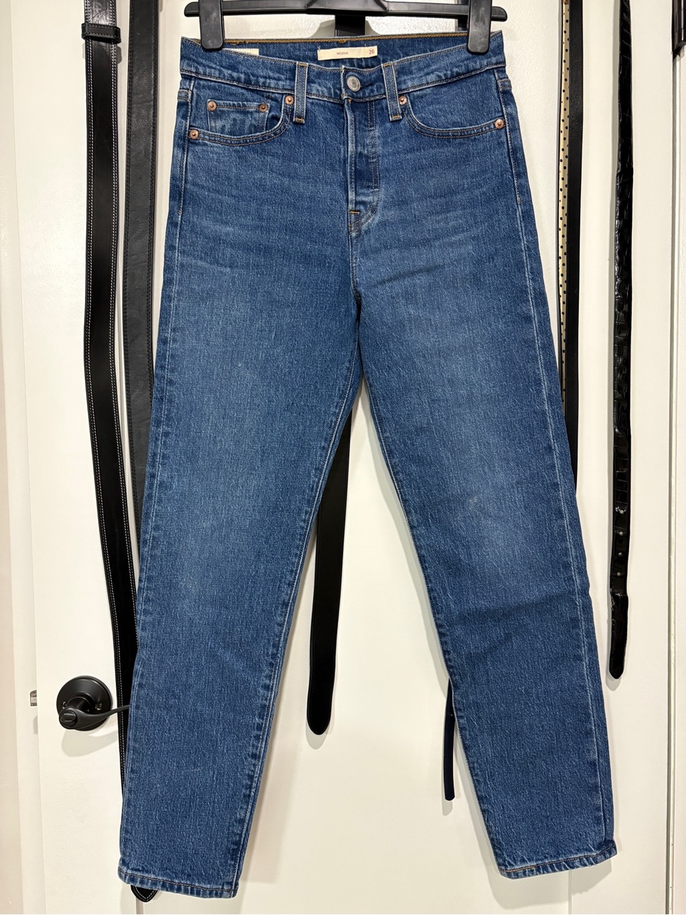 Levi’s Wedgie Classic High-Rise Women's Blue Jeans 26